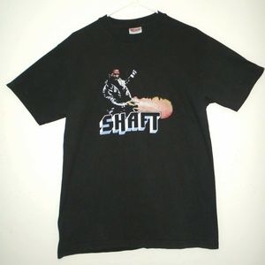 Vintage SHAFT revolver action movie tv T shirt